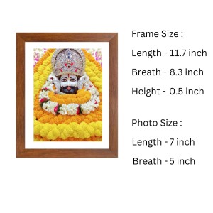 Colored Photo of Khatu Shyam Baba | Divine Shyam Baba Wall Art | Spiritual Decor for Home & Temple | Ideal for puja room Colored Photo of Khatu Shyam Baba | Divine Shyam Baba Wall Art | Spiritual Decor for Home & Temple | Ideal for puja room