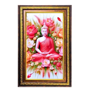 Lord Buddha Digital Golden Balck Color Photo Frame | Hindu Religious Wall Decor | 16x22 Inches - Inspirational Wall Art For Office, Home Decor - Ideal Spiritual Gift (F16841) Lord Buddha Digital Golden Balck Color Photo Frame | Hindu Religious Wall Decor | 16x22 Inches - Inspirational Wall Art For Office, Home Decor - Ideal Spiritual Gift (F16841)