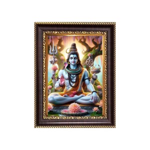 Sri Mahadeb Digital Print Photo 10.7x12.7 inches - Vibrant Religious Wall Art for Home or Office Decor. Sri Mahadeb Digital Print Photo 10.7x12.7 inches - Vibrant Religious Wall Art for Home or Office Decor.