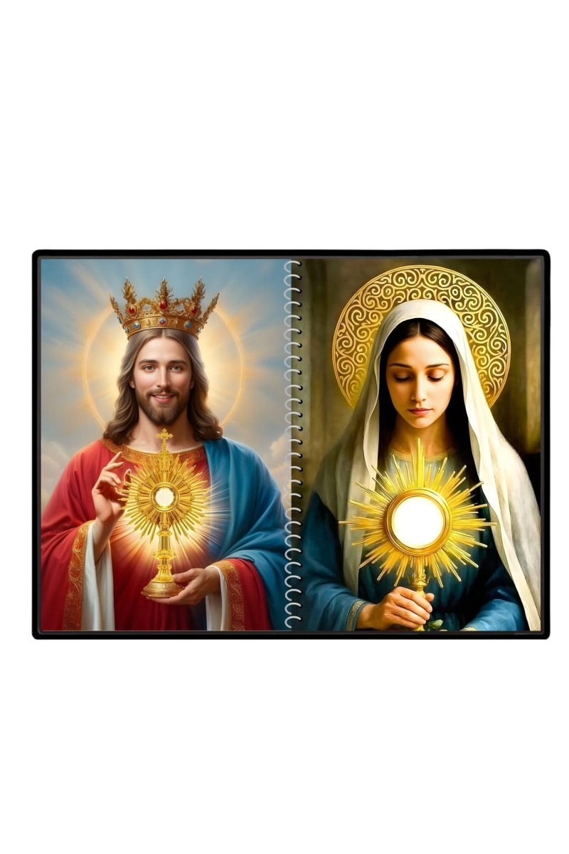 Immaculate Heart Of Mary Laminated Photo - 9x11 Inches, Divine Blessings For Home & Office And Temple Decoration (F16450)