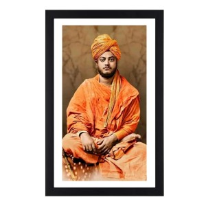 Swami Vivekananda Sitting Colored Photograph |Inspirational Wall Art | Ideal for Home or OfficeDecoration Swami Vivekananda Sitting Colored Photograph |Inspirational Wall Art | Ideal for Home or OfficeDecoration