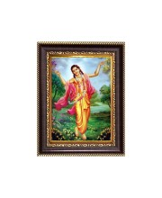 Sri Chaitannya Digital Print Photo 10.7x12.7 inches - Vibrant Religious Wall Art for Home or Office Decor.