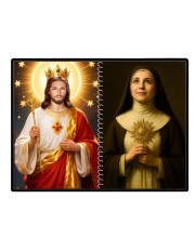 Immaculate Heart Of Mary Laminated Photo - 9x11 Inches, Divine Blessings For Home & Office And Temple Decoration (F16448)