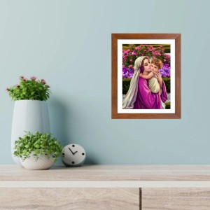 Mother Mary and Baby Jesus Colored Photograph |Divine Wall Art | Devotional wall art Mother Mary and Baby Jesus Colored Photograph |Divine Wall Art | Devotional wall art