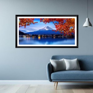 Nature Landscape Floating Frame Scenery Digital Print - (I5554) - 24x36 inch Modern Nature Wall Art for Living Room, Bedroom, Office, Hotels, Drawing Room Nature Landscape Floating Frame Scenery Digital Print - (I5554) - 24x36 inch Modern Nature Wall Art for Living Room, Bedroom, Office, Hotels, Drawing Room