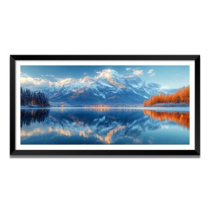 Nature Landscape Floating Frame Scenery Digital Print - (I5865) - 18x36 inch Modern Nature Wall Art for Living Room, Bedroom, Office, Hotels, Drawing Room Nature Landscape Floating Frame Scenery Digital Print - (I5865) - 18x36 inch Modern Nature Wall Art for Living Room, Bedroom, Office, Hotels, Drawing Room