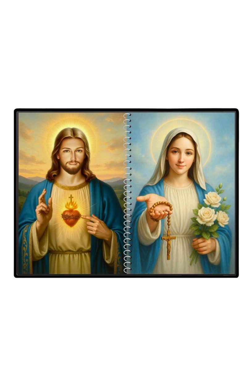 Jesus Christ - Immaculate Conception Laminated Photo - 9x11 Inches, Divine Blessings For Home & Office And Temple Decoration (F16437)