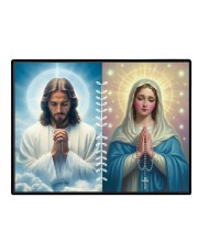 Jesus Christ-Immaculate Conception Laminated Photo - 7x9 Inches, Divine Blessings For Home & Office And Temple Decoration (F16270)