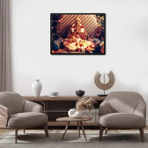 Swami Prabhupada Laminated Photo - 5x7 Inches, Divine Blessings for Home & Office and Temple Decoration Swami Prabhupada Laminated Photo - 5x7 Inches, Divine Blessings for Home & Office and Temple Decoration