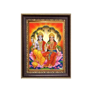 Ma Lakshmi and Sri Narayan Digital Print Photo 10.7x12.7 inches - Vibrant Religious Wall Art for Home or Office Decor. Ma Lakshmi and Sri Narayan Digital Print Photo 10.7x12.7 inches - Vibrant Religious Wall Art for Home or Office Decor.