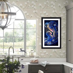 Mother and Child Colored Photograph | Heartwarming Wall Art | Home or Nursery Decoration Mother and Child Colored Photograph | Heartwarming Wall Art | Home or Nursery Decoration
