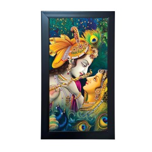 Hitech Sales Lord Sri Krishna with Radha Photo Frame With Acrylic Sheet For Temple, Office, Home Decorating (39.5 x 24.3 Cm) Hitech Sales Lord Sri Krishna with Radha Photo Frame With Acrylic Sheet For Temple, Office, Home Decorating (39.5 x 24.3 Cm)