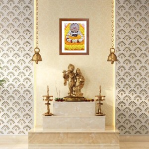 Colored Photo of Khatu Shyam Baba | Divine Shyam Baba Wall Art | Spiritual Decor for Home & Temple | Ideal for puja room Colored Photo of Khatu Shyam Baba | Divine Shyam Baba Wall Art | Spiritual Decor for Home & Temple | Ideal for puja room