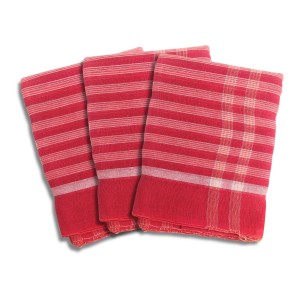Traditional Cotton Gamcha for Bath, Face, and Multipurpose Use | Soft, Absorbent, and Lightweight Towel | Ideal for Daily Use (20 x 40 Inches) (3) Traditional Cotton Gamcha for Bath, Face, and Multipurpose Use | Soft, Absorbent, and Lightweight Towel | Ideal for Daily Use (20 x 40 Inches) (3)