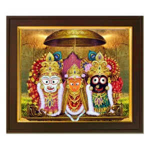 Hi Tech Sales photo frame of lord jagannath for wall set wall hanging photo frame for home & office decoration (10x12) inch Hi Tech Sales photo frame of lord jagannath for wall set wall hanging photo frame for home & office decoration (10x12) inch