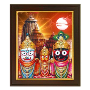 Hitech Sales Jagannath,Balaram,Subhadra Photo Frame | Lord Jagannath,Balaram,Subhadra Wall Painting For Home Decoration And Gifting size: 10x12 inch Hitech Sales Jagannath,Balaram,Subhadra Photo Frame | Lord Jagannath,Balaram,Subhadra Wall Painting For Home Decoration And Gifting size: 10x12 inch