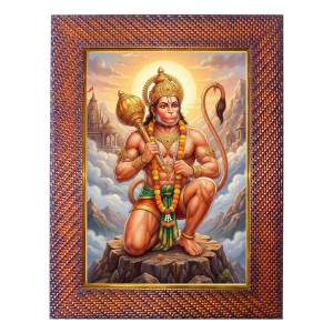 Lord Hanuman Photo Frame 13x17 Inch Religious Wall & Table Decor Frame for Home, Temple & Office | Decorative Hindu God & Goddess Frame (Pack of 1) (F18222) Lord Hanuman Photo Frame 13x17 Inch Religious Wall & Table Decor Frame for Home, Temple & Office | Decorative Hindu God & Goddess Frame (Pack of 1) (F18222)