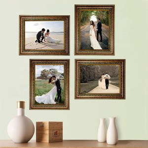 HI Tech Sales WALL PHOTO FRAME COMBO OF 4 FOR LIVING ROOM 6x8 inch HI Tech Sales WALL PHOTO FRAME COMBO OF 4 FOR LIVING ROOM 6x8 inch