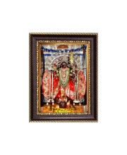 Dakhineswar Ma Kaali Digital Print Photo 10.7x12.7 inches - Vibrant Religious Wall Art for Home or Office Decor.