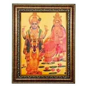 Hitech Sales Lord Sri Laxmi Narayan Light Weighted photo Frame Waterproof Acrylic 3d photo with Wooden Frames for Table, Temple Wall, Mandir, Gym, and Outdoor Spaces, Home Decor Hitech Sales Lord Sri Laxmi Narayan Light Weighted photo Frame Waterproof Acrylic 3d photo with Wooden Frames for Table, Temple Wall, Mandir, Gym, and Outdoor Spaces, Home Decor