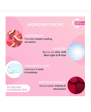 Dot & Key Watermelon Cooling Sunscreen - SPF 50, PA+++, Boosts Vitamin D Absorption, 50 g Dot & Key Watermelon Cooling Sunscreen - SPF 50, PA+++, Boosts Vitamin D Absorption, 50 g
