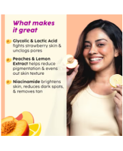 PLIX - THE PLANT FIX Peaches & Lemon Detan Bump Eraser Scrub (200g) | Exfoliating Scrub | Removes Tan & Restores Skin’s Moisture, Reduces Dark Spots, Uneven Skin Tone, & Reveals Softer Smoother Skin PLIX - THE PLANT FIX Peaches & Lemon Detan Bump Eraser Scrub (200g) | Exfoliating Scrub | Removes Tan & Restores Skin’s Moisture, Reduces Dark Spots, Uneven Skin Tone, & Reveals Softer Smoother Skin