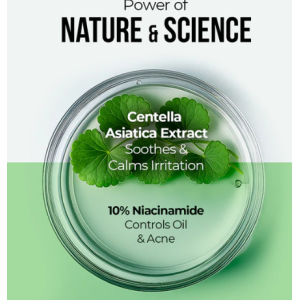 Dr. Sheth's Centella & 10% Niacinamide Face Serum | Oil & Sebum Control | Acne Scars, Acne Marks, Redness & Skin Irritation | Lightweight & Quick-Absorbing | Fades Discoloration & Improves Skin Texture | For All Skin Types | 30 ml Dr. Sheth's Centella & 10% Niacinamide Face Serum | Oil & Sebum Control | Acne Scars, Acne Marks, Redness & Skin Irritation | Lightweight & Quick-Absorbing | Fades Discoloration & Improves Skin Texture | For All Skin Types | 30 ml