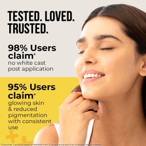 Dr. Sheth's Kesar & Kojic Acid Sunscreen SPF 50+ Pa++++ |In-Vivo Tested | For Pigmentation-Free Skin | Lightweight & Non Greasy | For UVA/UVB & Blue Light & IR Protection | No White Cast | For All Skin Types | For Men & Women | 74 Dr. Sheth's Kesar & Kojic Acid Sunscreen SPF 50+ Pa++++ |In-Vivo Tested | For Pigmentation-Free Skin | Lightweight & Non Greasy | For UVA/UVB & Blue Light & IR Protection | No White Cast | For All Skin Types | For Men & Women | 74