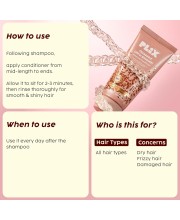 PLIX - THE PLANT FIX Flaxseed Ultrasmooth Advanced Conditioner | Plant Keratin PF & Flaxseed Oil | Smooth & Manageable Hair | Controls Frizz | Paraben & Sulphate Free | For Men & Women | PLIX - THE PLANT FIX Flaxseed Ultrasmooth Advanced Conditioner | Plant Keratin PF & Flaxseed Oil | Smooth & Manageable Hair | Controls Frizz | Paraben & Sulphate Free | For Men & Women |