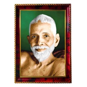 Ramanaa Maharshi Photo Frame For Wall & Table | 7x9 Inch Golden Cherry Finish | Decorative Ramana Maharshi Photo Frame For Home, Office & Pooja Room (F11751) Ramanaa Maharshi Photo Frame For Wall & Table | 7x9 Inch Golden Cherry Finish | Decorative Ramana Maharshi Photo Frame For Home, Office & Pooja Room (F11751)