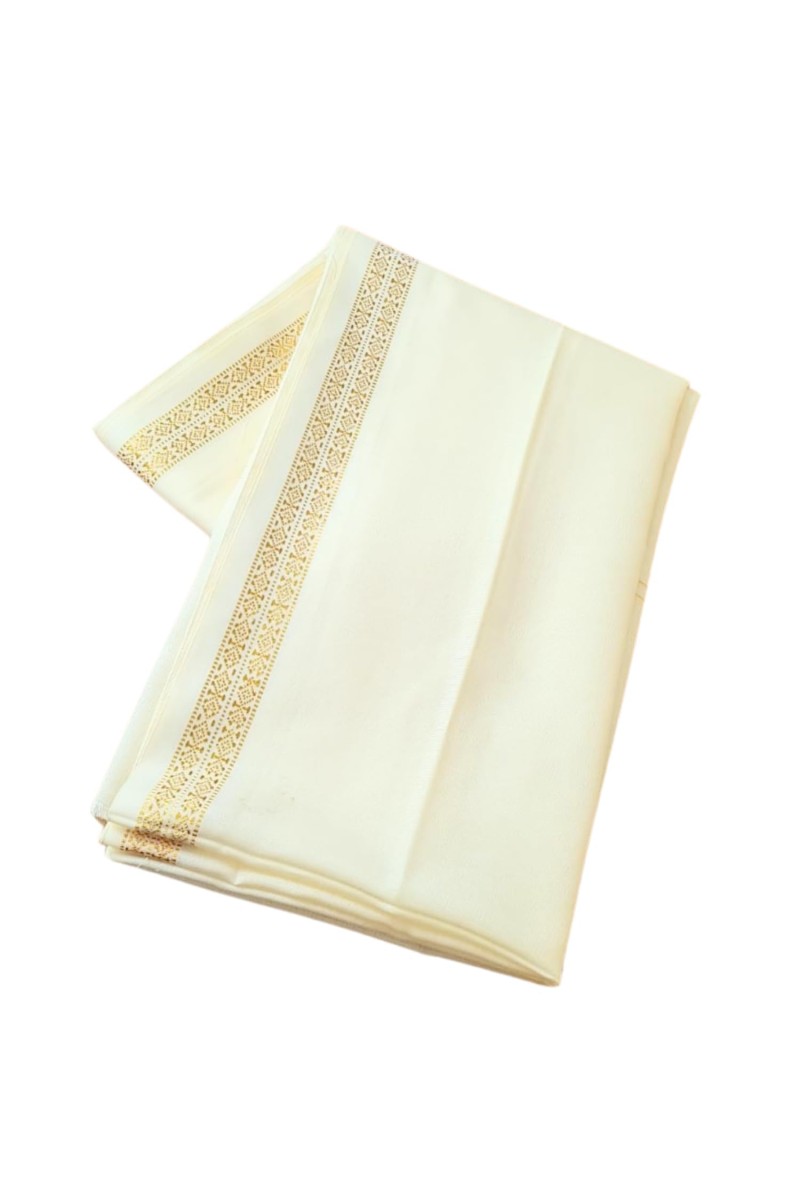 Silk JOR for Groom | Traditional Wedding Gathbandhan Jod with Handcrafted Silk Border | Sacred Jori Cloth for Hindu Marriage Ceremony, Vivah Rituals & Special Occasions