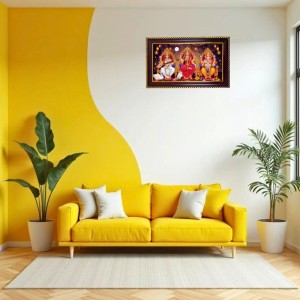 Lord Laxmi Ganesha Laxmi Photo Frame 8x4 Inch | Glossy Maroon Polystyrene Frame | Divine Wall & Table Decor | Temple Decoration & Gift Item (Pack Of 1) (F20160) Lord Laxmi Ganesha Laxmi Photo Frame 8x4 Inch | Glossy Maroon Polystyrene Frame | Divine Wall & Table Decor | Temple Decoration & Gift Item (Pack Of 1) (F20160)