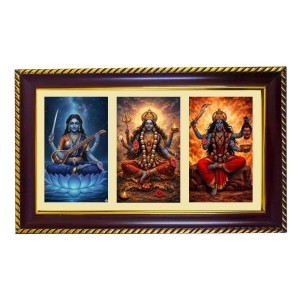 Tridevi Photo Frame 8x4 Inch | Glossy Maroon Polystyrene Frame | Divine Wall & Table Decor | Temple Decoration & Gift Item (Pack Of 1) (F21256) Tridevi Photo Frame 8x4 Inch | Glossy Maroon Polystyrene Frame | Divine Wall & Table Decor | Temple Decoration & Gift Item (Pack Of 1) (F21256)