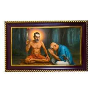 Saint Durvasa Photo Frame 8x4 Inch | Glossy Maroon Polystyrene Frame | Divine Wall & Table Decor | Temple Decoration & Gift Item (Pack Of 1) (F20540) Saint Durvasa Photo Frame 8x4 Inch | Glossy Maroon Polystyrene Frame | Divine Wall & Table Decor | Temple Decoration & Gift Item (Pack Of 1) (F20540)