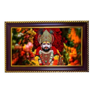 Lord Khatushyam Photo Frame 8x4 Inch | Glossy Maroon Polystyrene Frame | Divine Wall & Table Decor | Temple Decoration & Gift Item (Pack Of 1) (F20698) Lord Khatushyam Photo Frame 8x4 Inch | Glossy Maroon Polystyrene Frame | Divine Wall & Table Decor | Temple Decoration & Gift Item (Pack Of 1) (F20698)