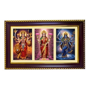 Tridevi Photo Frame 8x4 Inch | Glossy Maroon Polystyrene Frame | Divine Wall & Table Decor | Temple Decoration & Gift Item (Pack Of 1) (F21270) Tridevi Photo Frame 8x4 Inch | Glossy Maroon Polystyrene Frame | Divine Wall & Table Decor | Temple Decoration & Gift Item (Pack Of 1) (F21270)
