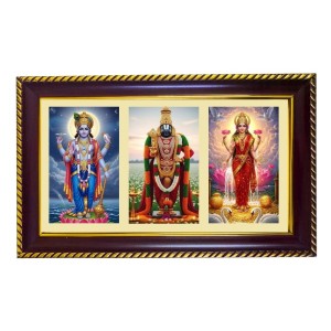 Vishnu-Lakshmi-Vittal Photo Frame 8x4 Inch | Glossy Maroon Polystyrene Frame | Divine Wall & Table Decor | Temple Decoration & Gift Item (Pack Of 1) (F21418) Vishnu-Lakshmi-Vittal Photo Frame 8x4 Inch | Glossy Maroon Polystyrene Frame | Divine Wall & Table Decor | Temple Decoration & Gift Item (Pack Of 1) (F21418)