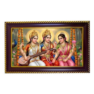 Tri Devi Photo Frame 8x4 Inch | Glossy Maroon Polystyrene Frame | Divine Wall & Table Decor | Temple Decoration & Gift Item (Pack Of 1) (F20358) Tri Devi Photo Frame 8x4 Inch | Glossy Maroon Polystyrene Frame | Divine Wall & Table Decor | Temple Decoration & Gift Item (Pack Of 1) (F20358)