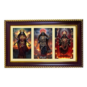 Tridevi Photo Frame 8x4 Inch | Glossy Maroon Polystyrene Frame | Divine Wall & Table Decor | Temple Decoration & Gift Item (Pack Of 1) (F21261) Tridevi Photo Frame 8x4 Inch | Glossy Maroon Polystyrene Frame | Divine Wall & Table Decor | Temple Decoration & Gift Item (Pack Of 1) (F21261)