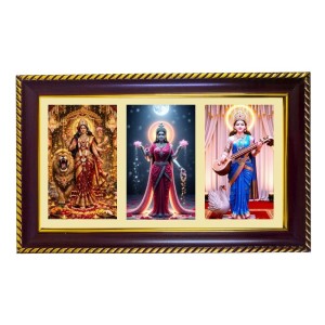 Tridevi Photo Frame 8x4 Inch | Glossy Maroon Polystyrene Frame | Divine Wall & Table Decor | Temple Decoration & Gift Item (Pack Of 1) (F21282) Tridevi Photo Frame 8x4 Inch | Glossy Maroon Polystyrene Frame | Divine Wall & Table Decor | Temple Decoration & Gift Item (Pack Of 1) (F21282)