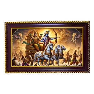 Ramayna Photo Frame 8x4 Inch | Glossy Maroon Polystyrene Frame | Divine Wall & Table Decor | Temple Decoration & Gift Item (Pack Of 1) (F20294) Ramayna Photo Frame 8x4 Inch | Glossy Maroon Polystyrene Frame | Divine Wall & Table Decor | Temple Decoration & Gift Item (Pack Of 1) (F20294)