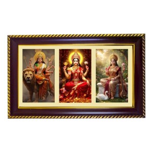 Tridevi Photo Frame 8x4 Inch | Glossy Maroon Polystyrene Frame | Divine Wall & Table Decor | Temple Decoration & Gift Item (Pack Of 1) (F21279) Tridevi Photo Frame 8x4 Inch | Glossy Maroon Polystyrene Frame | Divine Wall & Table Decor | Temple Decoration & Gift Item (Pack Of 1) (F21279)