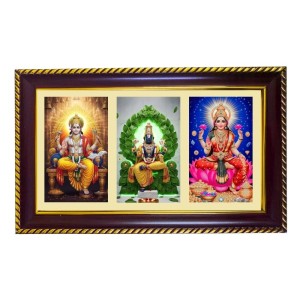 Vishnu-Vittal-Lakshmi Photo Frame 8x4 Inch | Glossy Maroon Polystyrene Frame | Divine Wall & Table Decor | Temple Decoration & Gift Item (Pack Of 1) (F21041) Vishnu-Vittal-Lakshmi Photo Frame 8x4 Inch | Glossy Maroon Polystyrene Frame | Divine Wall & Table Decor | Temple Decoration & Gift Item (Pack Of 1) (F21041)
