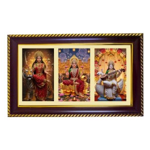 Tridevi Photo Frame 8x4 Inch | Glossy Maroon Polystyrene Frame | Divine Wall & Table Decor | Temple Decoration & Gift Item (Pack Of 1) (F21281) Tridevi Photo Frame 8x4 Inch | Glossy Maroon Polystyrene Frame | Divine Wall & Table Decor | Temple Decoration & Gift Item (Pack Of 1) (F21281)