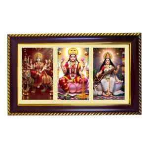 Tridevi Photo Frame 8x4 Inch | Glossy Maroon Polystyrene Frame | Divine Wall & Table Decor | Temple Decoration & Gift Item (Pack Of 1) (F21287) Tridevi Photo Frame 8x4 Inch | Glossy Maroon Polystyrene Frame | Divine Wall & Table Decor | Temple Decoration & Gift Item (Pack Of 1) (F21287)