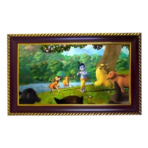 Lord Radha Krishna Photo Frame 10x6 Inch | Glossy Maroon Polystyrene Frame | Divine Wall & Table Decor | Temple Decoration & Gift Item (Pack Of 1) (F20670) Lord Radha Krishna Photo Frame 10x6 Inch | Glossy Maroon Polystyrene Frame | Divine Wall & Table Decor | Temple Decoration & Gift Item (Pack Of 1) (F20670)