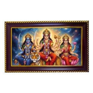 Tridevi Photo Frame 8x4 Inch | Glossy Maroon Polystyrene Frame | Divine Wall & Table Decor | Temple Decoration & Gift Item (Pack Of 1) (F20266) Tridevi Photo Frame 8x4 Inch | Glossy Maroon Polystyrene Frame | Divine Wall & Table Decor | Temple Decoration & Gift Item (Pack Of 1) (F20266)