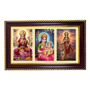 Tridevi Photo Frame 8x4 Inch | Glossy Maroon Polystyrene Frame | Divine Wall & Table Decor | Temple Decoration & Gift Item (Pack Of 1) (F21458) Tridevi Photo Frame 8x4 Inch | Glossy Maroon Polystyrene Frame | Divine Wall & Table Decor | Temple Decoration & Gift Item (Pack Of 1) (F21458)
