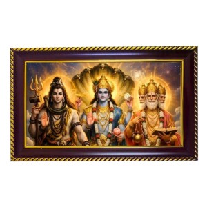 Trideev Photo Frame 8x4 Inch | Glossy Maroon Polystyrene Frame | Divine Wall & Table Decor | Temple Decoration & Gift Item (Pack Of 1) (F20295) Trideev Photo Frame 8x4 Inch | Glossy Maroon Polystyrene Frame | Divine Wall & Table Decor | Temple Decoration & Gift Item (Pack Of 1) (F20295)