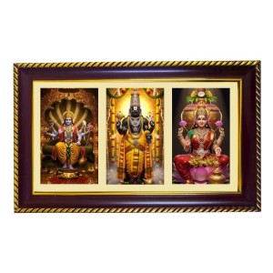 Vishnu-Vittal-Lakshmi Photo Frame 8x4 Inch | Glossy Maroon Polystyrene Frame | Divine Wall & Table Decor | Temple Decoration & Gift Item (Pack Of 1) (F21038) Vishnu-Vittal-Lakshmi Photo Frame 8x4 Inch | Glossy Maroon Polystyrene Frame | Divine Wall & Table Decor | Temple Decoration & Gift Item (Pack Of 1) (F21038)